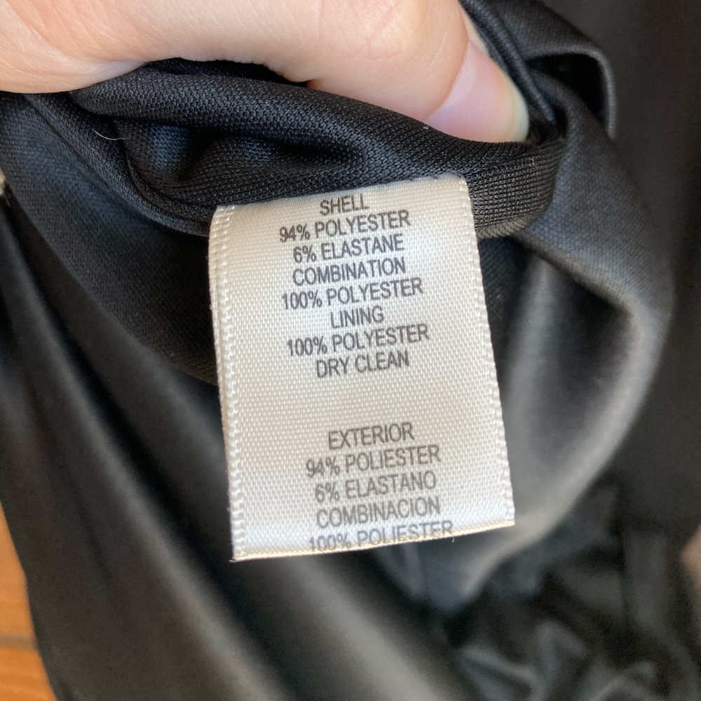 Eliza J One Shoulder Big Bow Maxi Formal Dress Black 4 - Picture 8 of 8